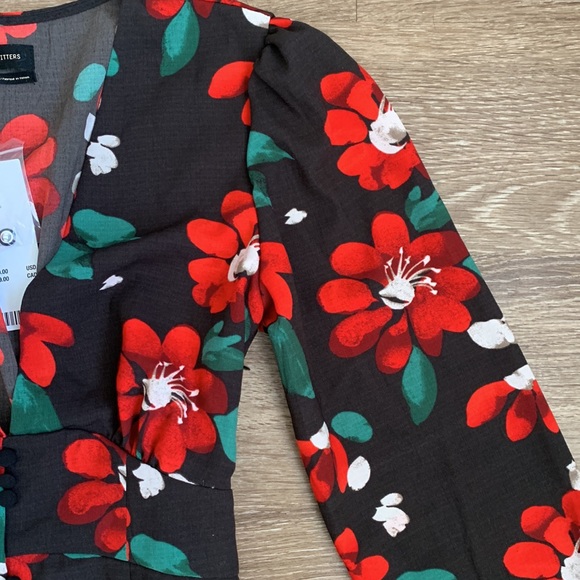 Urban Outfitters Michelle Floral Mini Dress - Picture 4 of 6